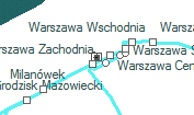 Warszawa Glówna Osobowa (Stacja Muzeum) szolgálati hely helye a térképen