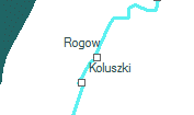 Rogow szolgálati hely helye a térképen