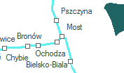 Most szolgálati hely helye a térképen