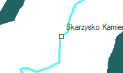Skarzysko Kamienna szolgálati hely helye a térképen