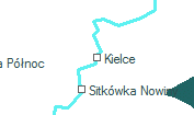 Kielce szolgálati hely helye a térképen
