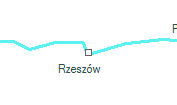 Rzeszów szolgálati hely helye a térképen