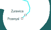 A vonalszakasz helye a térképen