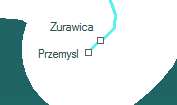 Przemysl szolgálati hely helye a térképen