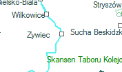 A vonalszakasz helye a térképen
