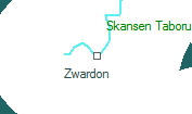 A vonalszakasz helye a térképen