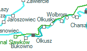 A vonalszakasz helye a térképen