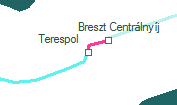 Terespol szolgálati hely helye a térképen