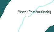 Minszk-Passzazsírszkíj szolgálati hely helye a térképen