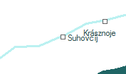 Suhovcíj szolgálati hely helye a térképen