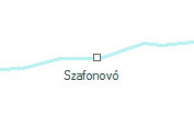 Szafonovó szolgálati hely helye a térképen