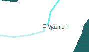 Vjázma-1 szolgálati hely helye a térképen