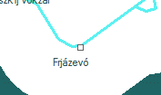 Frjázevó szolgálati hely helye a térképen