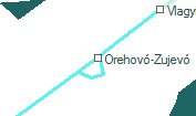 Orehovó-Zujevó szolgálati hely helye a térképen