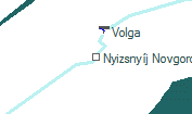 Nyizsnyíj Novgorod szolgálati hely helye a térképen