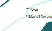 A vonalszakasz helye a térképen