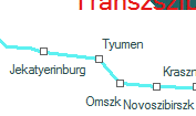A vonalszakasz helye a térképen