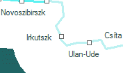 Irkutszk szolgálati hely helye a térképen