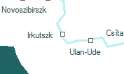 A vonalszakasz helye a térképen
