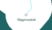 Vlagyivosztok szolgálati hely helye a térképen