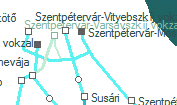 A vonalszakasz helye a térképen