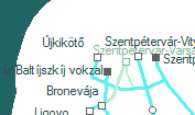 Újkikötő szolgálati hely helye a térképen