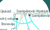 Szentpétervár-Vityebszkíj vokzal szolgálati hely helye a térképen