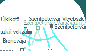 A vonalszakasz helye a térképen