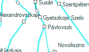 A vonalszakasz helye a térképen