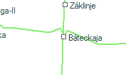 A vonalszakasz helye a térképen
