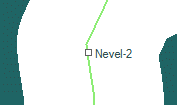 Nevel-2 szolgálati hely helye a térképen