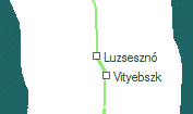 A vonalszakasz helye a térképen