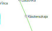 A vonalszakasz helye a térképen
