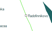 Radofinnikovo szolgálati hely helye a térképen