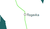 Rogavka szolgálati hely helye a térképen