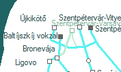 A vonalszakasz helye a térképen