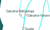 A vonalszakasz helye a térképen
