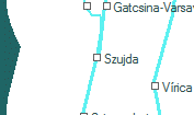 Szujda szolgálati hely helye a térképen