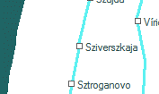 A vonalszakasz helye a térképen