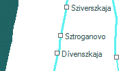 A vonalszakasz helye a térképen