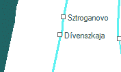 A vonalszakasz helye a térképen