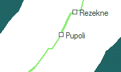 A vonalszakasz helye a térképen