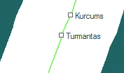 A vonalszakasz helye a térképen