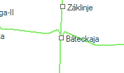 A vonalszakasz helye a térképen