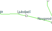 A vonalszakasz helye a térképen