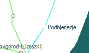 Podbjerjezje szolgálati hely helye a térképen