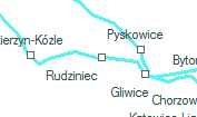 A vonalszakasz helye a térképen