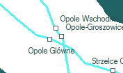 Opole-Groszowice szolgálati hely helye a térképen
