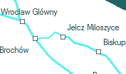 Jelcz Miloszyce szolgálati hely helye a térképen