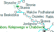 Juszczyn szolgálati hely helye a térképen